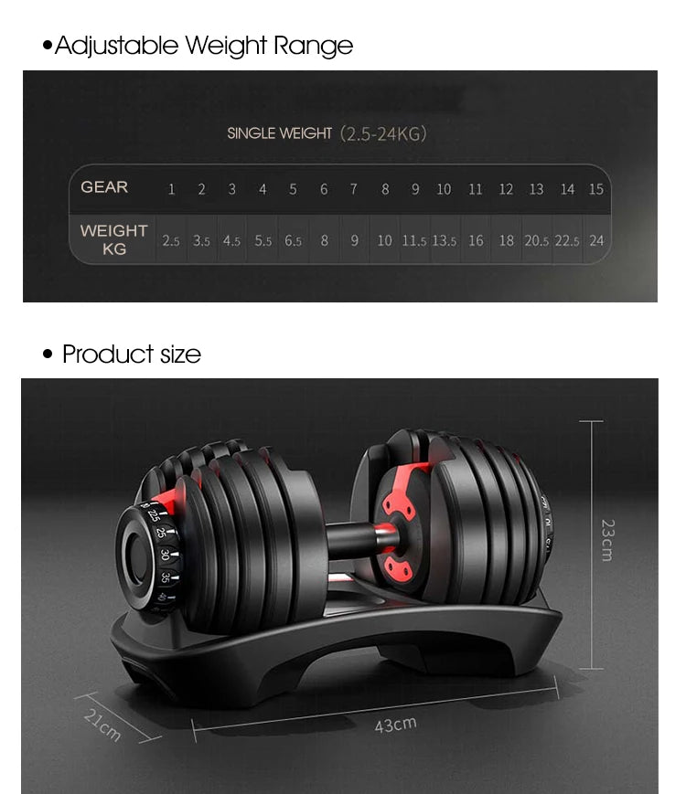 Adjustable Dumbbell