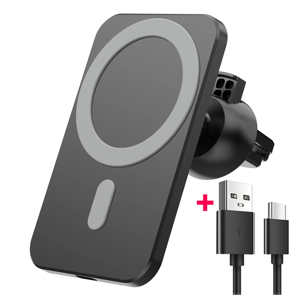 Wireless Charger and Magnetic Car phone Holder