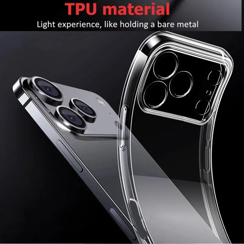 Soft Silicone TPU Phone Case For iPhone 17