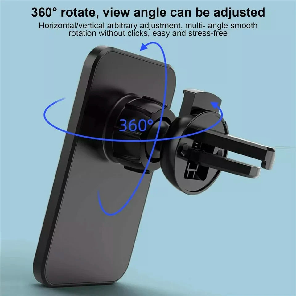 Wireless Charger and Magnetic Car phone Holder