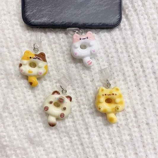 Cute Cat Cartoon Phone Dust Plug