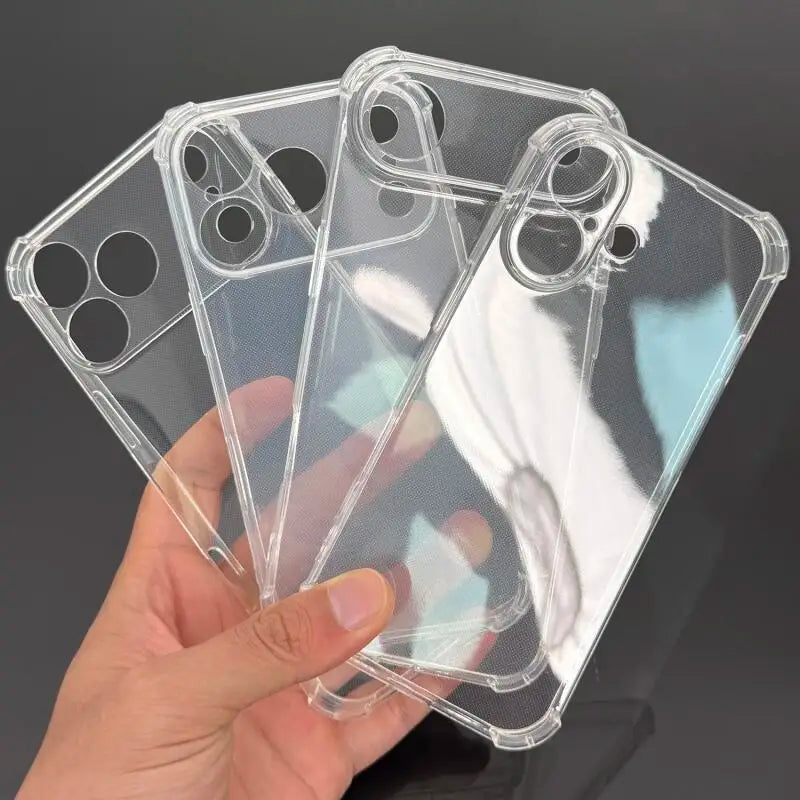Soft Silicone TPU Phone Case For iPhone 17