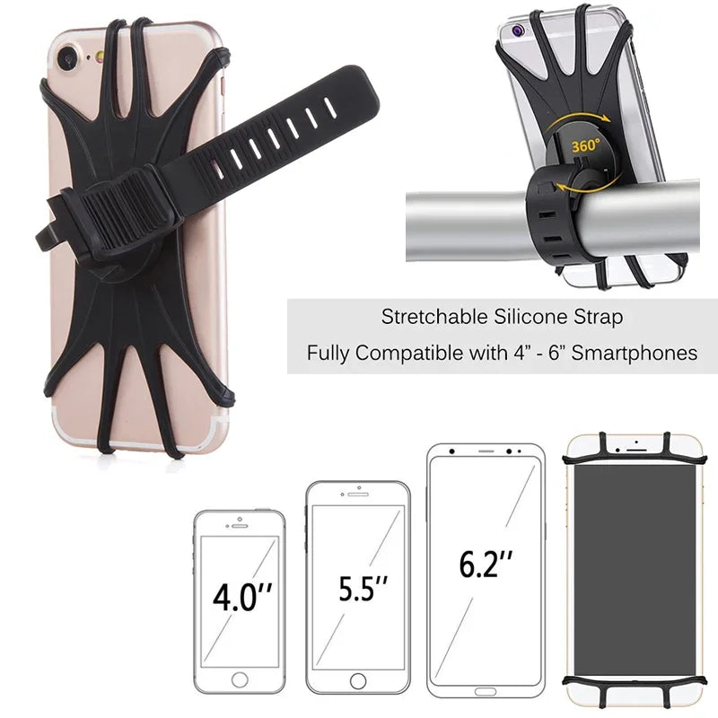 Baby Stroller Mobile Phone Holder Rack