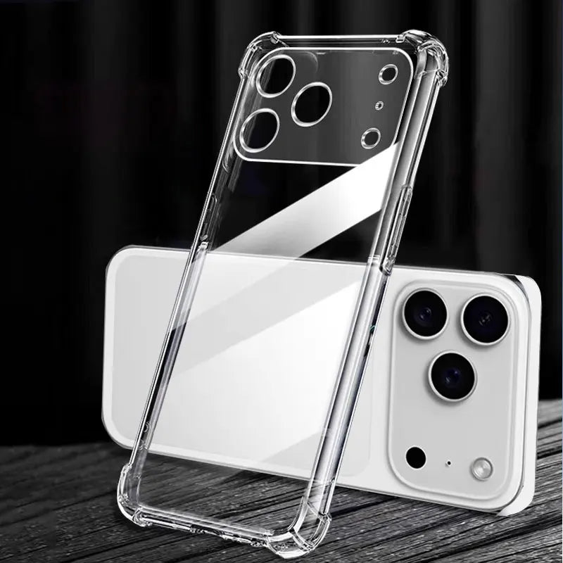 Soft Silicone TPU Phone Case For iPhone 17
