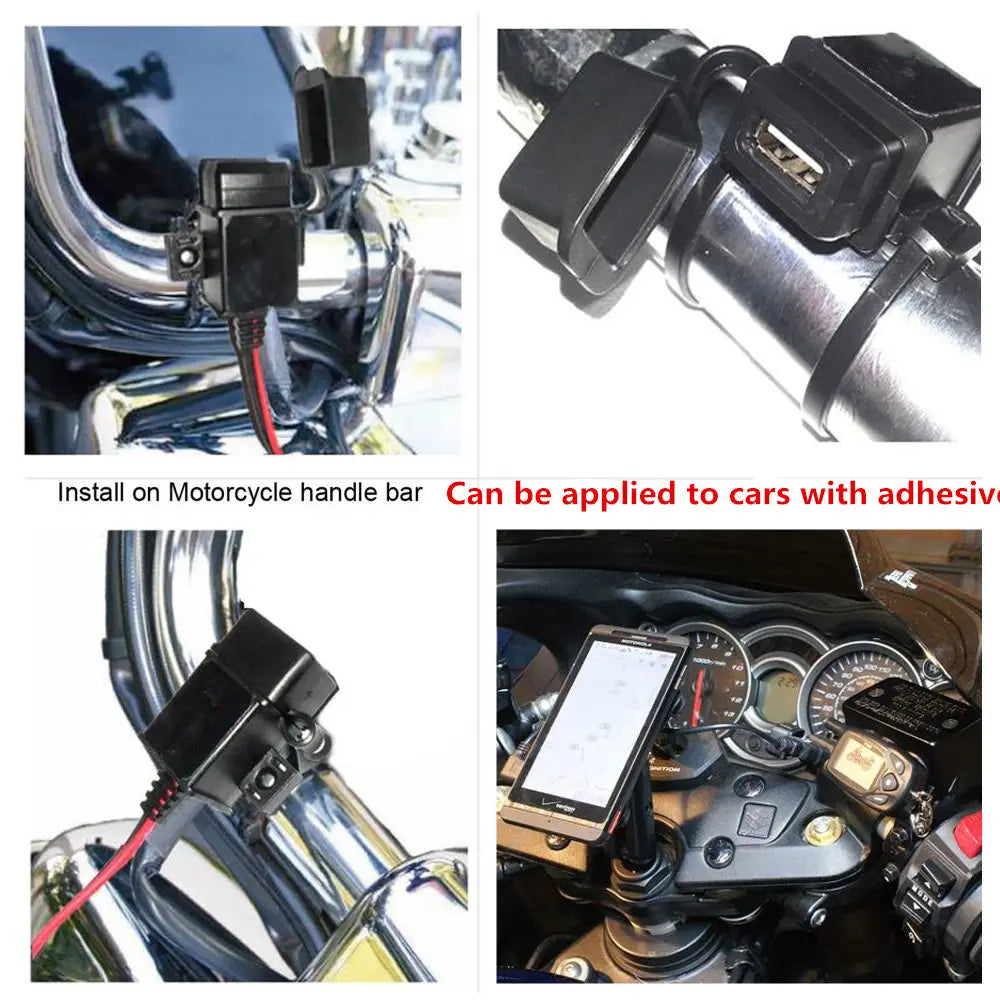 Motorcycle Mount Wireless Charger