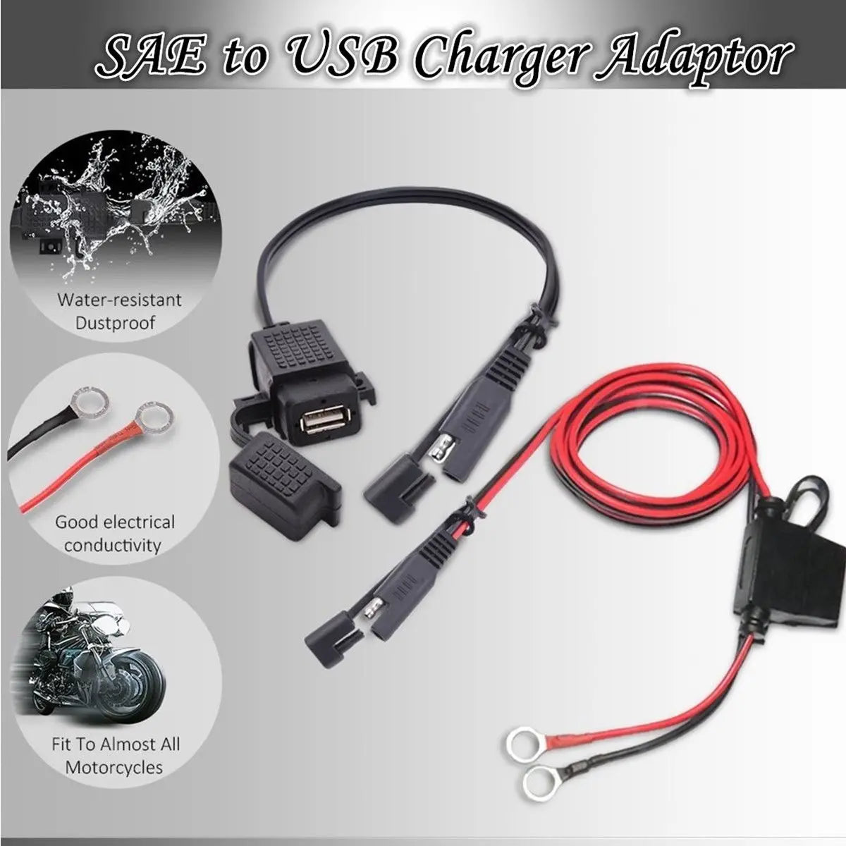 Motorcycle Mount Wireless Charger
