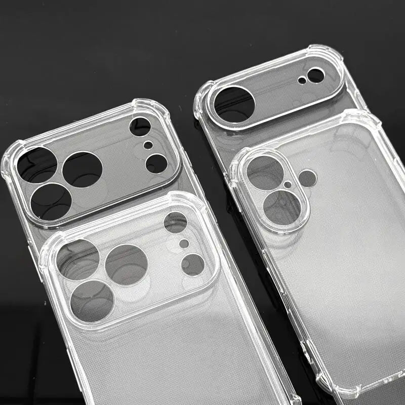 Soft Silicone TPU Phone Case For iPhone 17