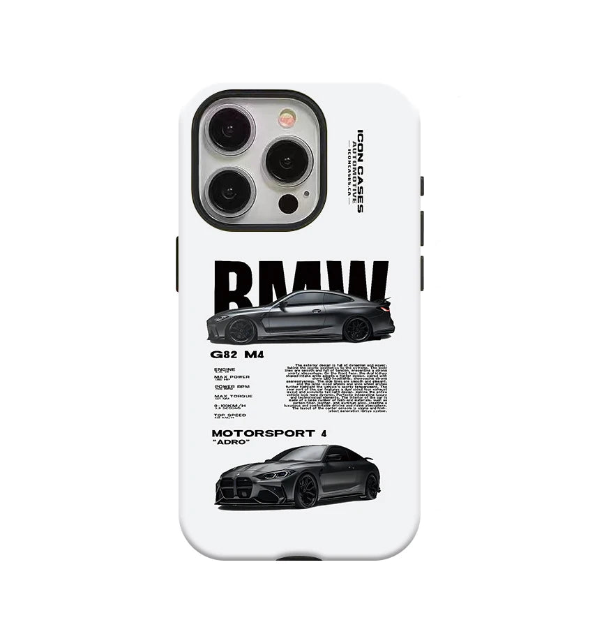 Fashionable black car Phone Case